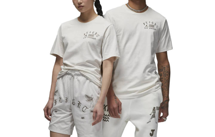 Jordan Nike Jordan Xxiii Flight Artist Series By Umar Rashid Tee
