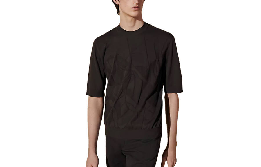 HERMES SS24 T Shirt Men's Liquorice