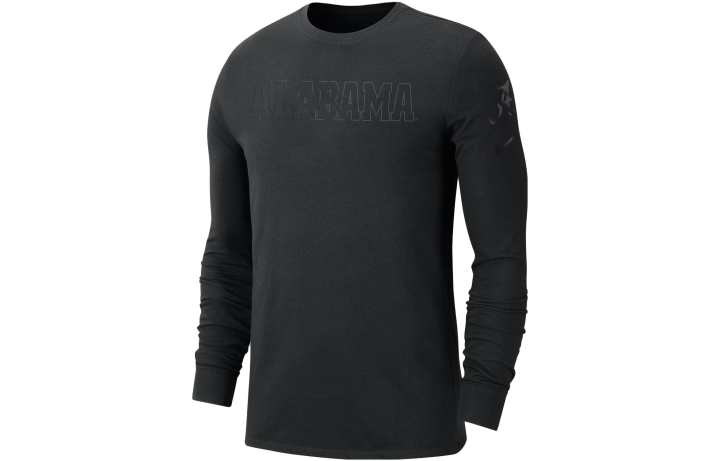 Nike Nike T Shirts Men's Black Crew Neck Moderate Straight Fit