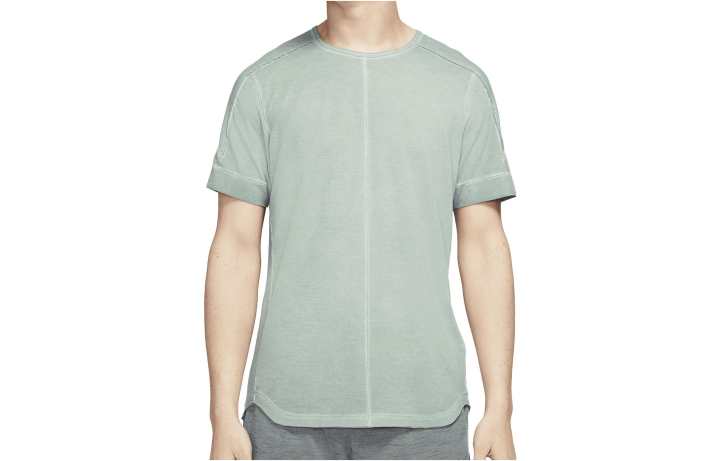 Nike Nike T Shirts Men's Green Crew Neck Moderate