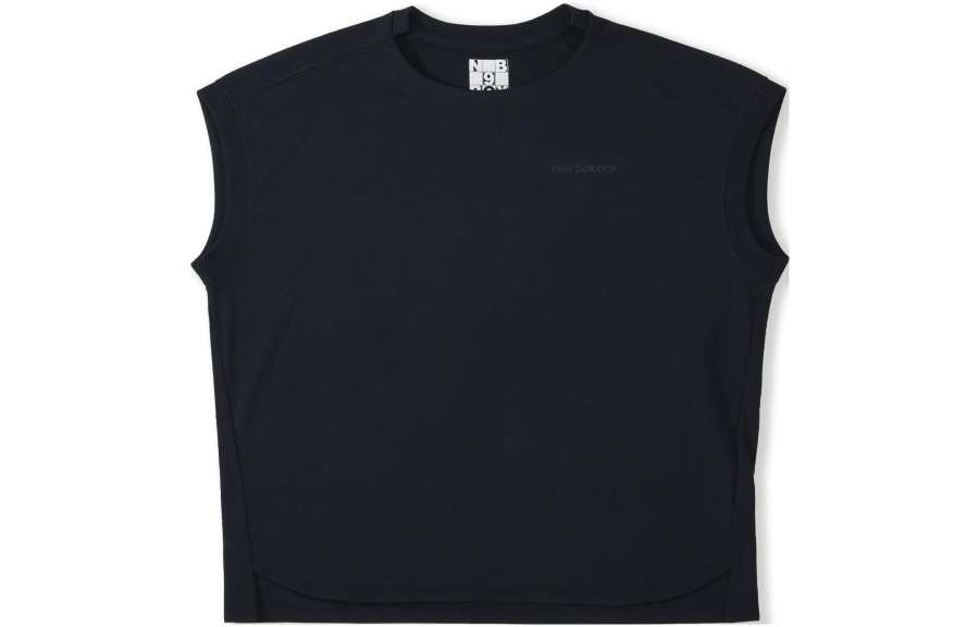 New Balance New Balance New Balance SS23 9BOX T Shirts Unisex Black Crew Neck Moderate Straight Fit