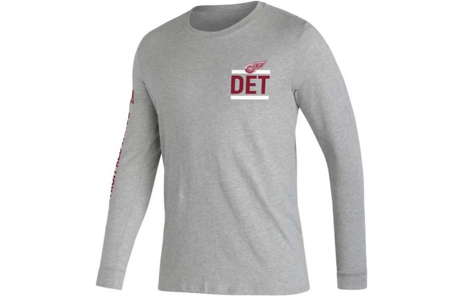 Adidas Adidas T Shirts Men's Gray Crew Neck Moderate Straight Fit