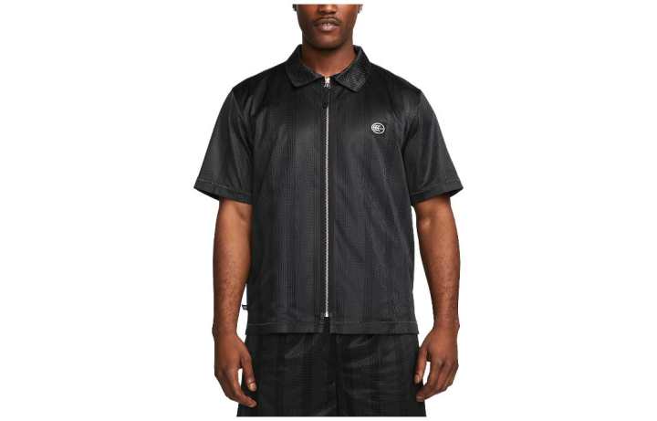 Nike Nike T Shirts Men's Black Moderate Straight Fit