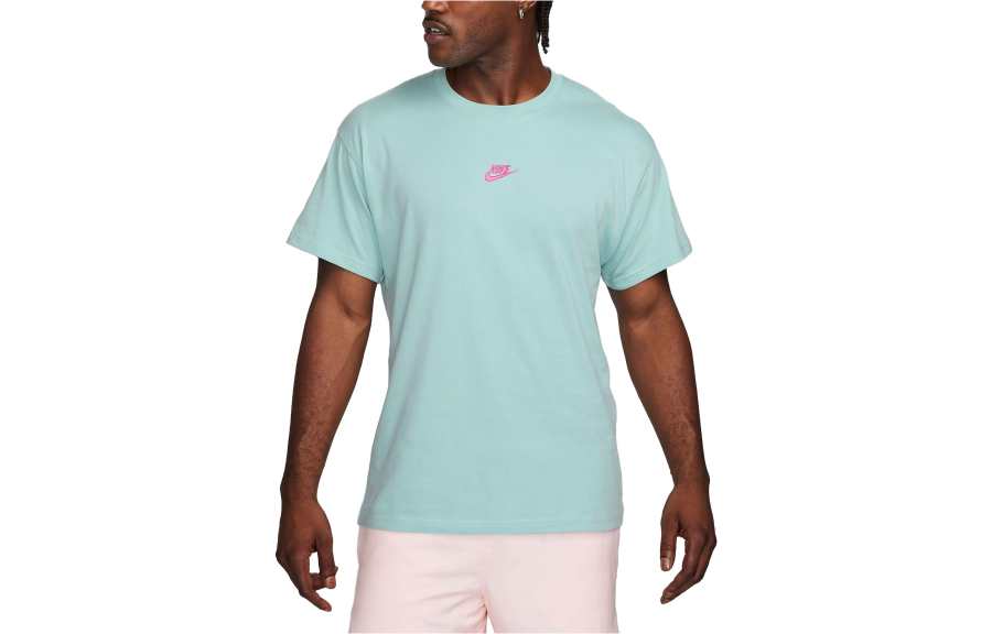Nike Nike T Shirts Men's Ocean Baqis Crew Neck Moderate Straight Fit