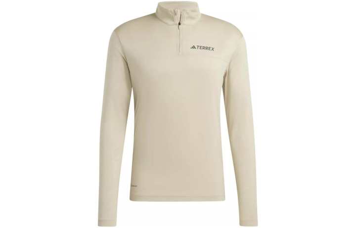 Adidas Adidas MT HALF ZI LS T Shirt Men's Light Umber