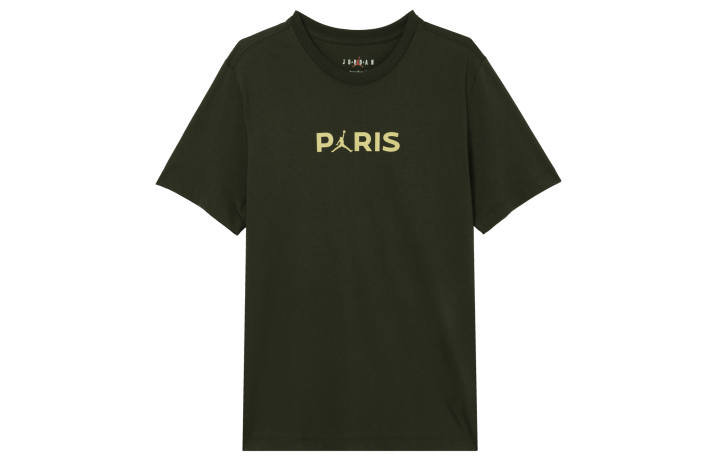 Jordan Jordan x PSG SS24 T Shirt Men's Dark Green