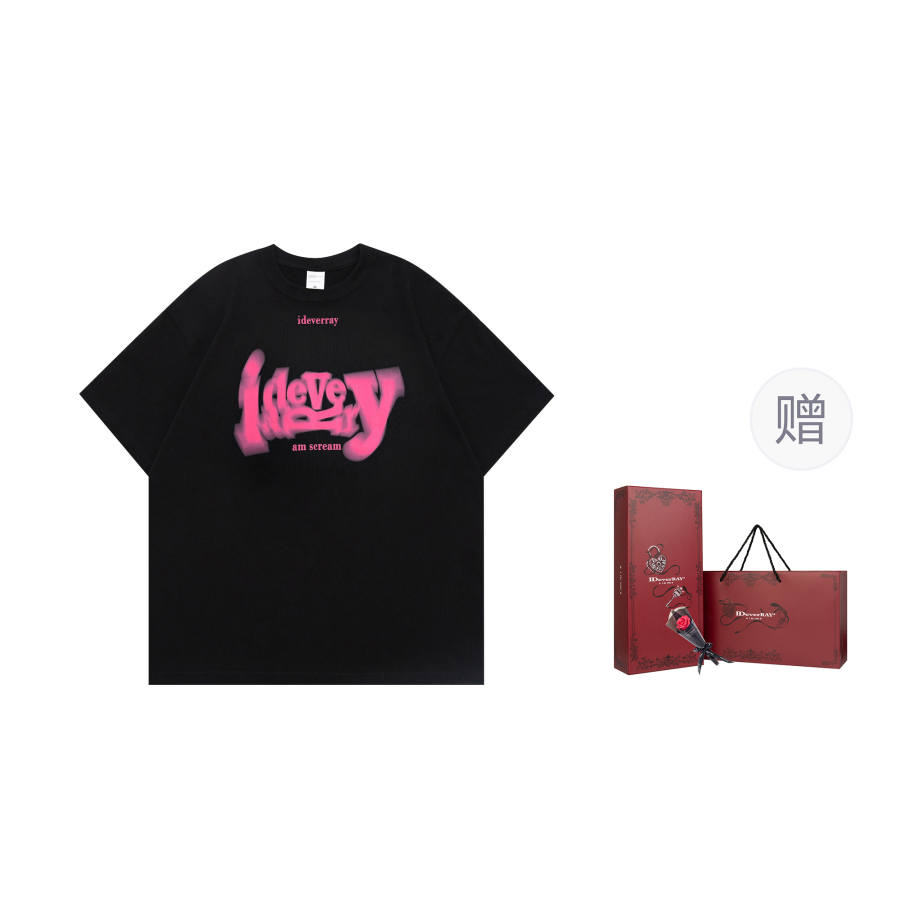 IDEVERRAY T Shirts Unisex Crew Neck Moderate Heavyweight