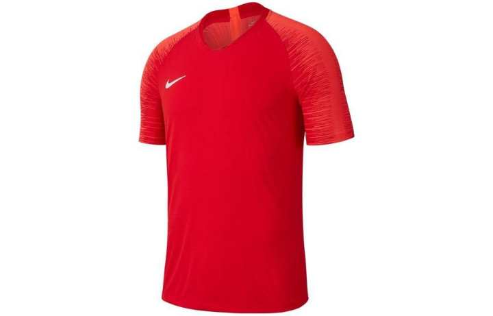Nike Nike T Shirts Men's Red Crew Neck Moderate Straight Fit