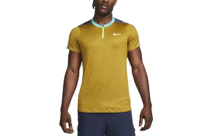 Nike Nike T Shirts Men's Diffused Blue Crew Neck Moderate Straight Fit