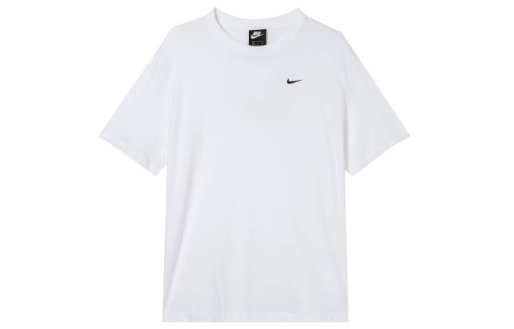 Nike Nike T Shirts Unisex White Crew Neck Moderate Straight Fit