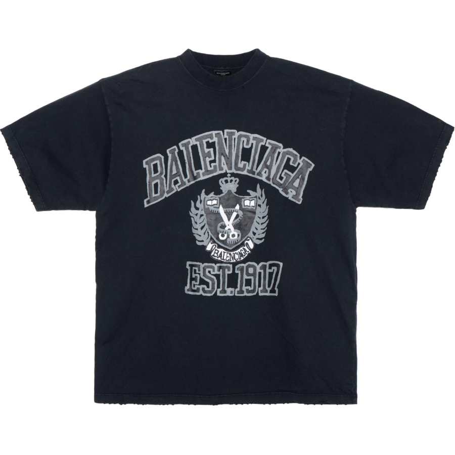 Balenciaga Graphic print Cotton T shirt