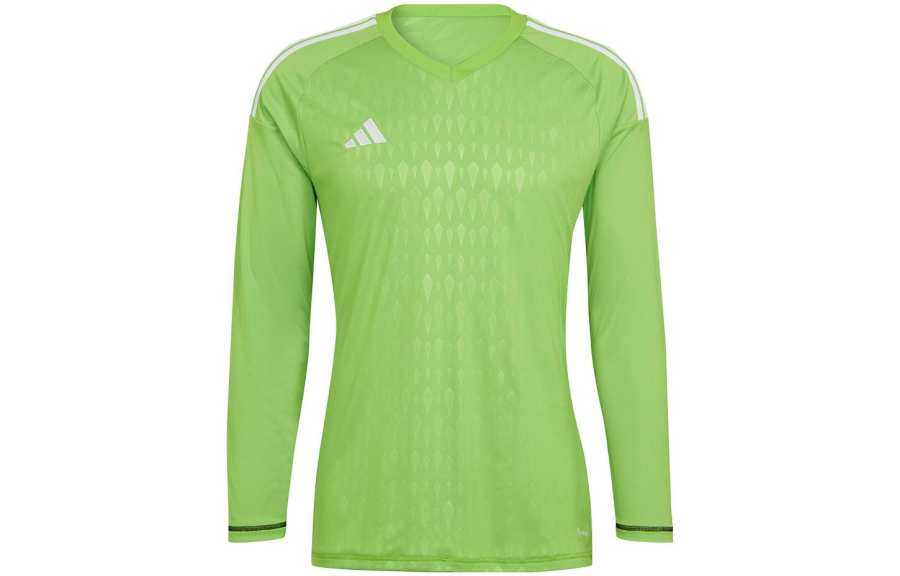 Adidas Adidas T Shirts Men's Green V Neck Moderate Straight Fit