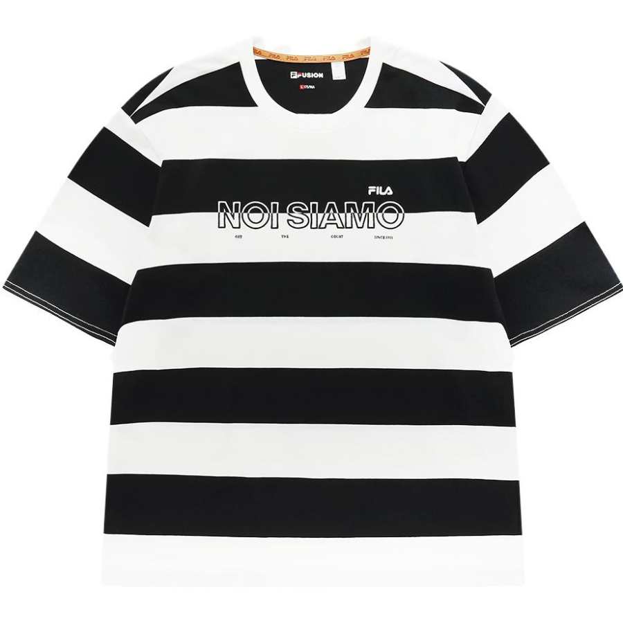 FILA FUSION T Shirt Men's Pitch Black