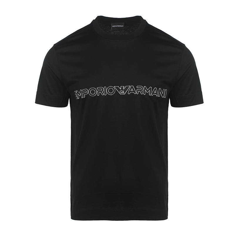 EMPORIO ARMANI SS23 T Shirt Men's Black