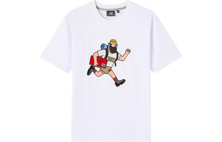 New Balance New Balance JHI T Shirt Unisex White