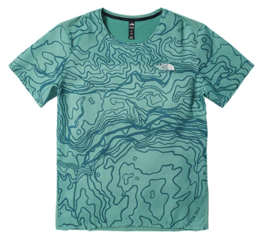 THE NORTH FACE T Shirts Men's Green Moderate