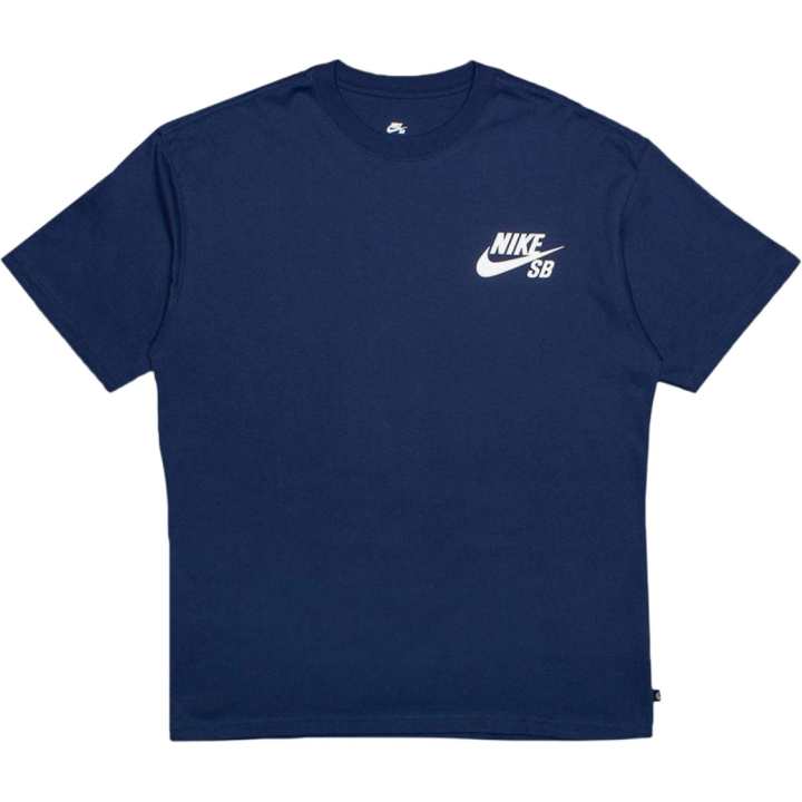 Nike Nike T Shirts Men's Navy Blue Crew Neck Moderate Straight Fit