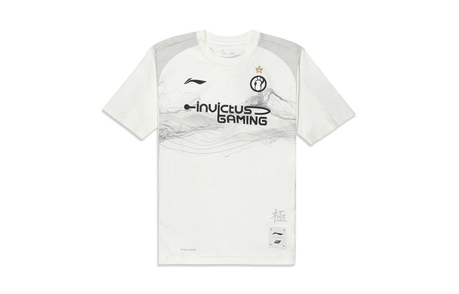 Li-Ning Li Ning Sports Life Collection T Shirt Men's Ivory