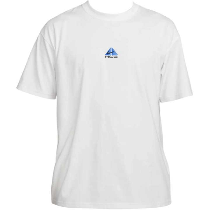 Nike Nike T Shirts Men's White Crew Neck Moderate Straight Fit