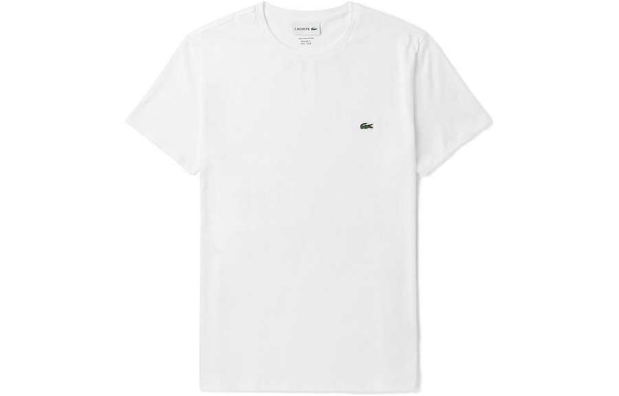 LACOSTE Lacoste Logo-Patch Crewneck T-Shirt