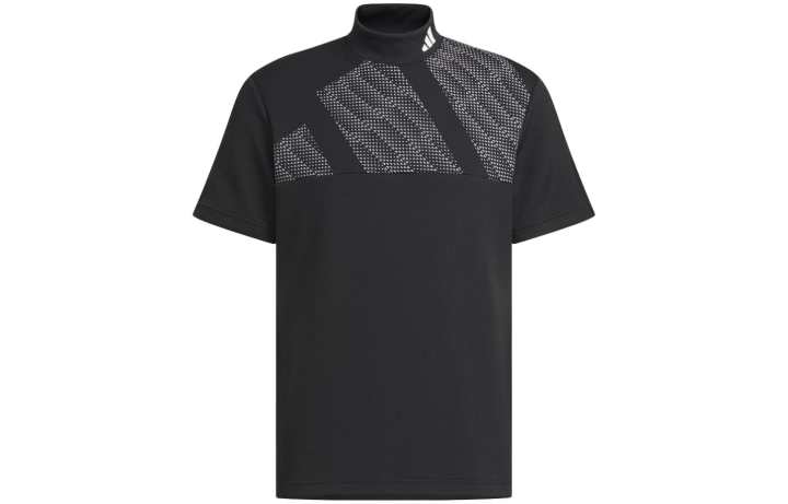 Adidas Adidas T Shirts Men's Black Turtleneck Moderate Straight Fit