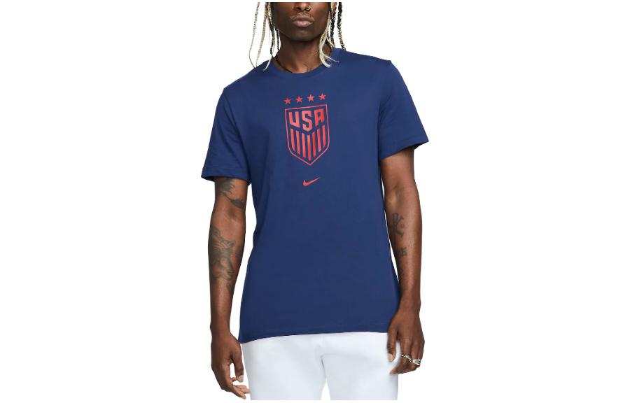Nike Nike United States Soccer Olympic Collection T Shirt Men's Blue