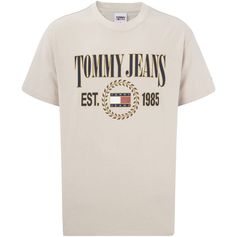 Tommy Hilfiger T Shirt Men's Light Khaki