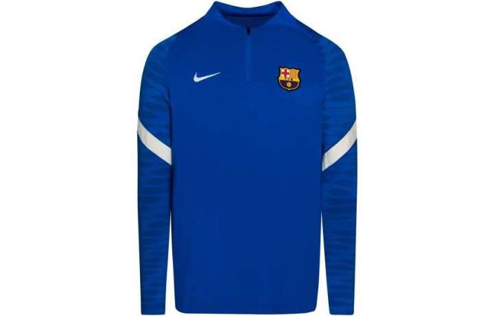 Nike Nike T Shirts Men's Blue Stand Collar Moderate Straight Fit
