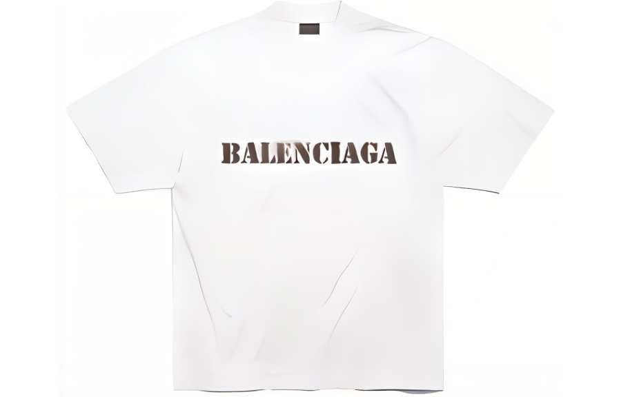 Balenciaga SS24 T Shirt Loose Fit Men's White