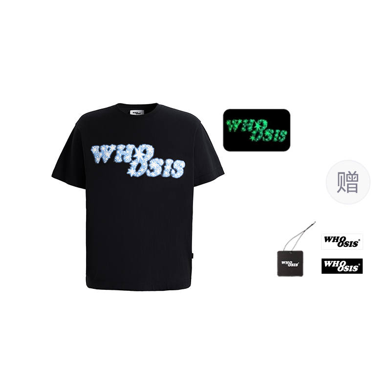 WHOOSIS T Shirts Unisex Crew Neck Moderate Heavyweight