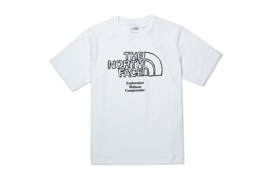 THE NORTH FACE Climber Collection Explorer Collection T Shirt Men's White