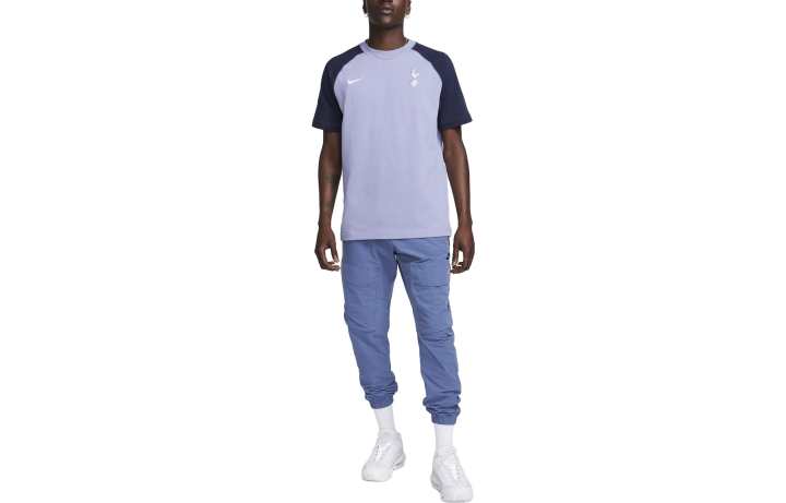 Nike Nike T Shirts Men's Purple Crew Neck Moderate Straight Fit