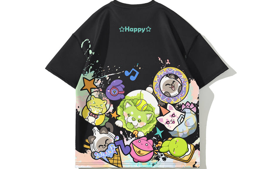 SANSYAS T Shirts Unisex Crew Neck Moderate Straight Fit
