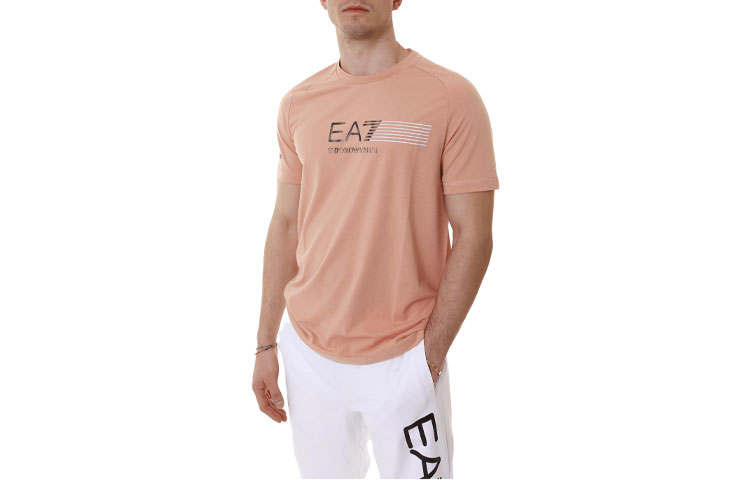 EMPORIO ARMANI EA7 T Shirt Men's Pink