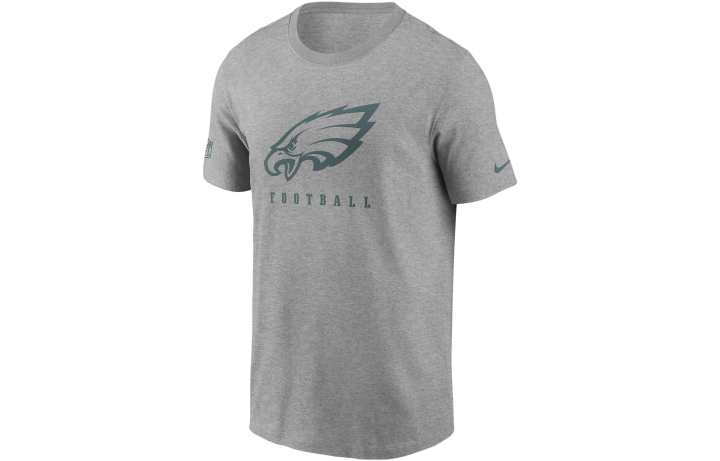 Nike Nike T Shirts Men's Gray Crew Neck Moderate Straight Fit