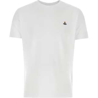 Vivienne Westwood Logo Embroidered Crewneck T Shirt