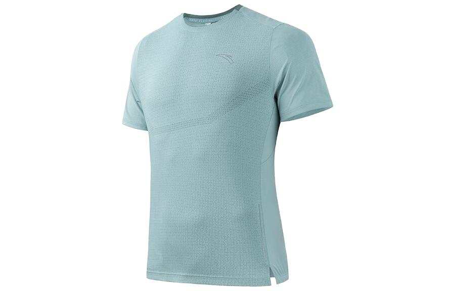 Anta Running Collection Running T Shirt Men's Dusty Gray Blue