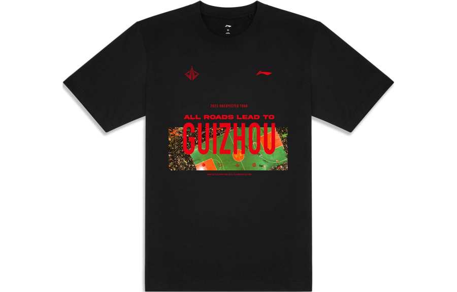 Li-Ning Li Ning Basketball Collection T Shirt Unisex Black