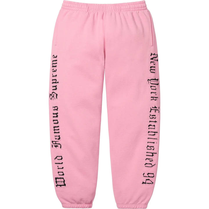 Supreme Supreme Contrast Cutout Sweatpant