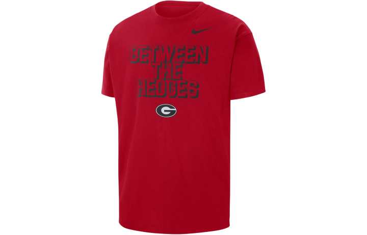 Nike Nike Georgia Men's Nike College Max90 Crew Neck T Shirt