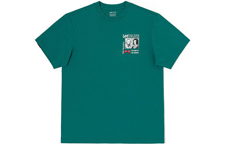 Lee x LONGZHU,LIANMINGKUAN SS23 T Shirt Men's Turquoise
