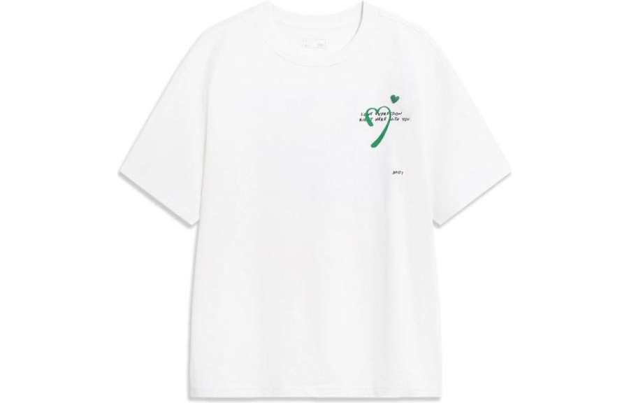 Li-Ning Li Ning Sports Fashion Collection T Shirt Unisex White