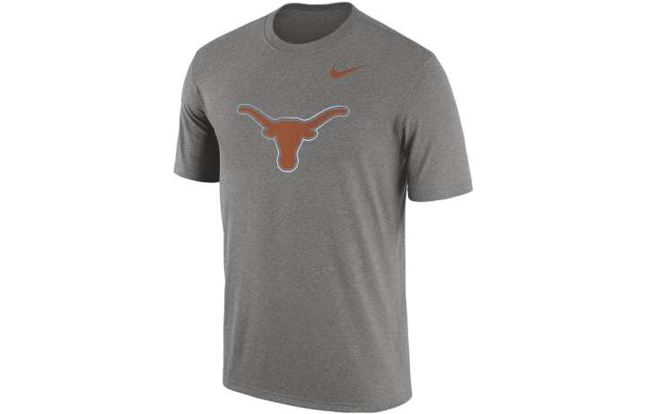 Nike Nike T Shirts Men's Gray Crew Neck Moderate Straight Fit