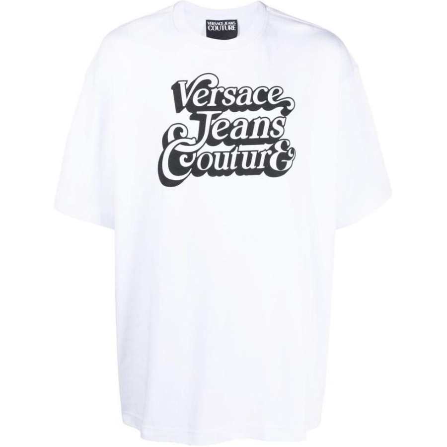 VERSACE JEANS COUTURE 【Best of: PromotionsPrevious Season】logo-print cotton T-shirt