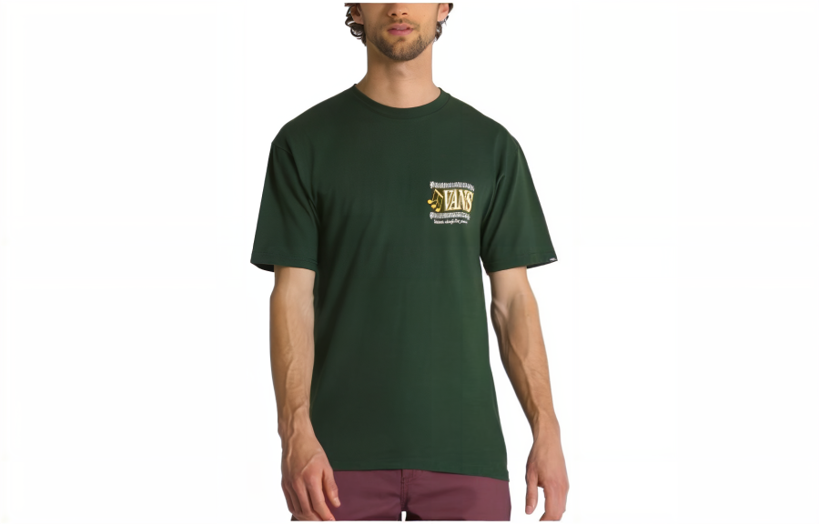 Vans Off The Wall Sound T Shirt Unisex Green