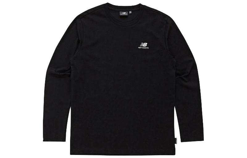 New Balance New Balance UNI Essential T Shirts Men's Black Crew Neck Moderate Straight Fit