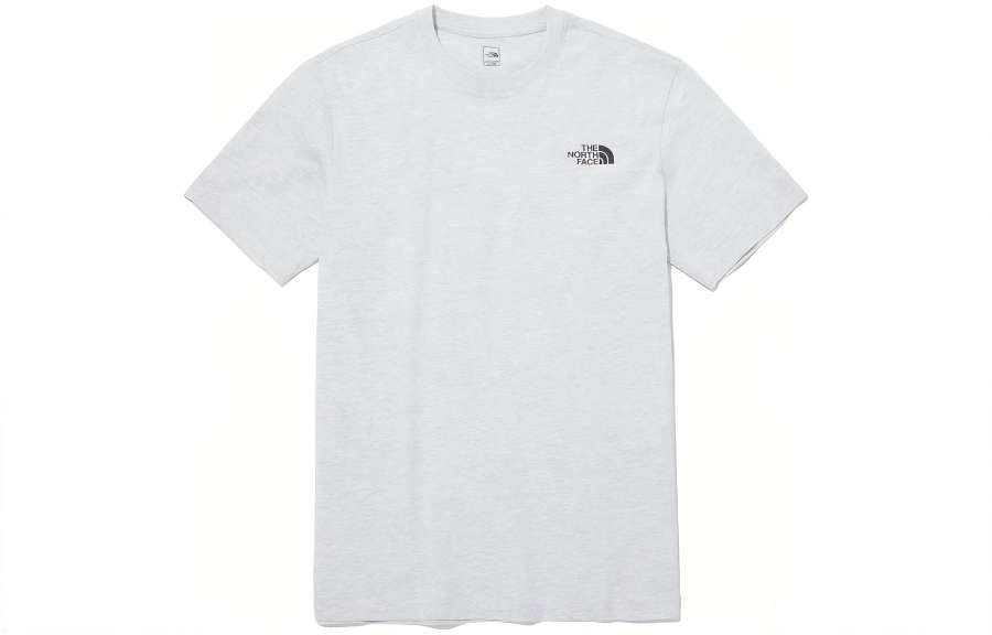 THE NORTH FACE T Shirt Unisex Lime Gray