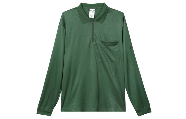 Nike Nike T Shirts Men's Green Moderate Straight Fit
