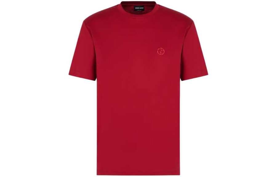 GIORGIO ARMANI SS24 T Shirt Men's Red