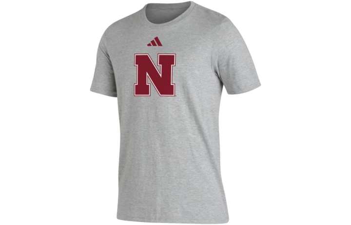 Adidas Adidas Free Shipping With AdiClub Nebraska Tee